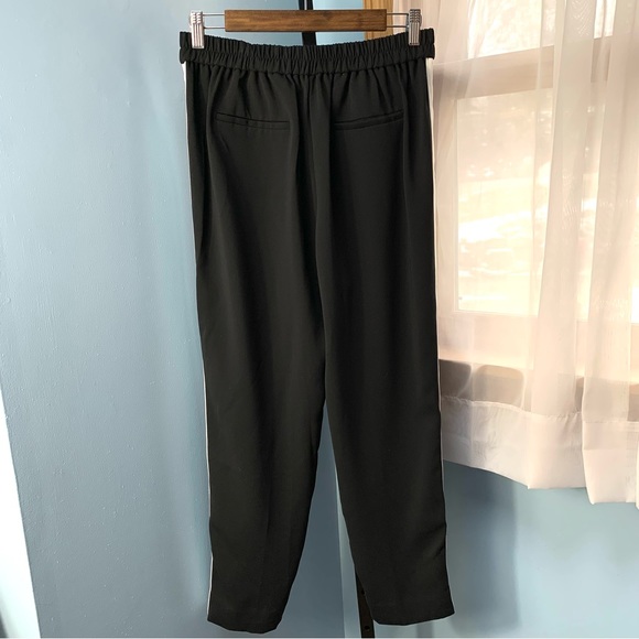 J. Crew Black Jamie Pants with Tuxedo Stripe - Picture 5 of 6